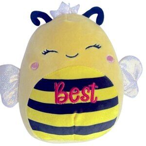 7.5" Squishmallows Sunny The Queen Bumble Bee - Best - Plush Animal Kelly Toy